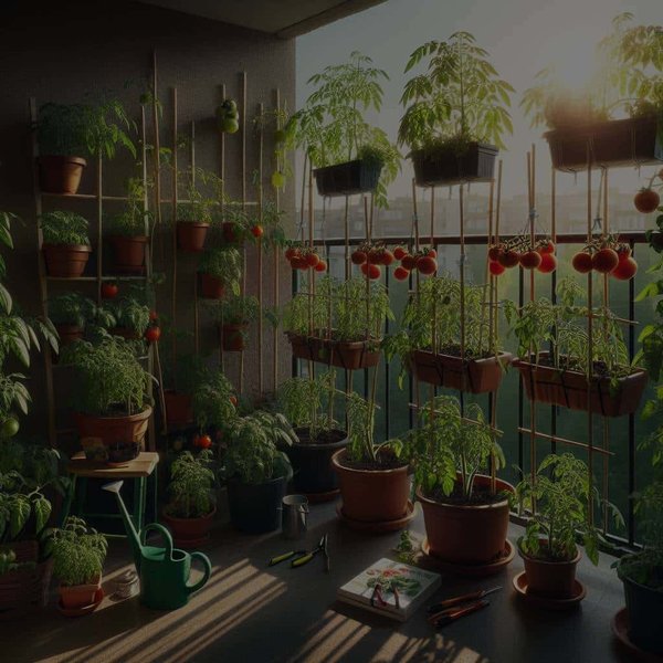 Comment optimiser la culture de tomates sur un petit balcon ensoleillé ?