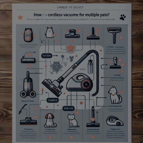 Comment sélectionner un aspirateur sans fil qui répond aux besoins d'un foyer avec plusieurs animaux de compagnie ?